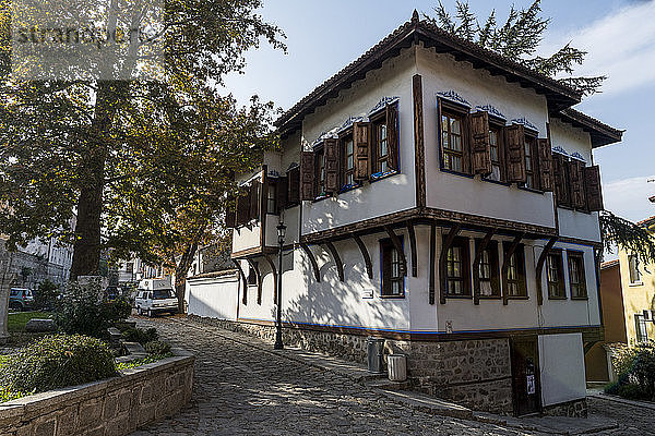 Traditionelles Haus in der Altstadt  Plovdiv  Bulgarien