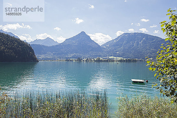 Österreich  Alpen  Salzburg  Salzkammergut  Salzburger Land  Wolfgangsee