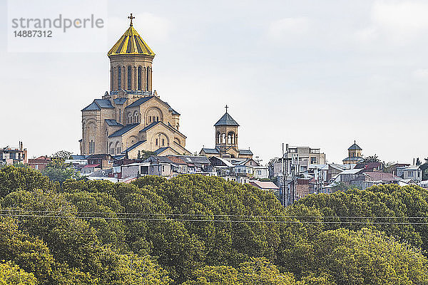 Georgien  Tiflis  Kathedrale von Sameba