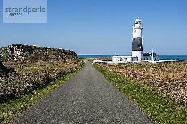 Vereinigtes Königreich  Kanalinseln  Alderney  Mannez Lighthouse