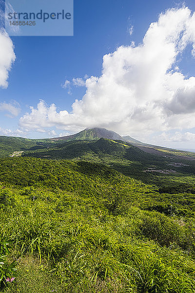 Britisches Übersee-Territorium  Montserrat  Vulkan Soufriere Hills