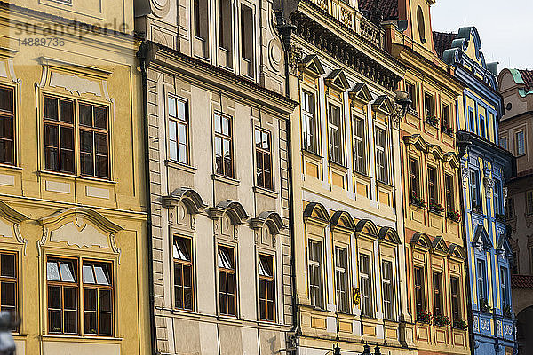 Tschechische Republik  Prag  Häuser auf dem Altstädter Ring