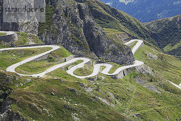 Schweiz  Tessin  Gotthardpass