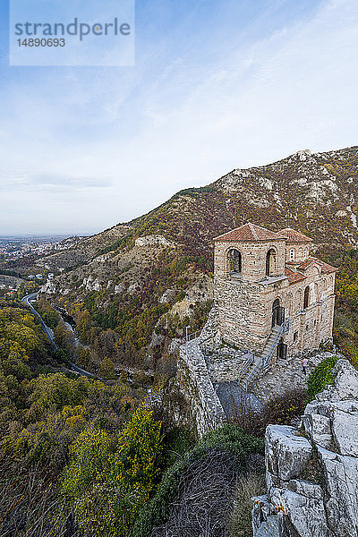 Kirche St. Maria von Petritsch  Festung Assen  Asenovgrad  Bulgarien  Europa