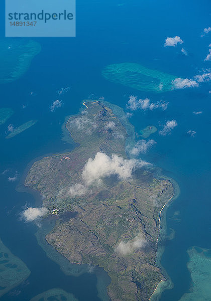 Fidschi-Inseln  Südpazifik  Luftaufnahme