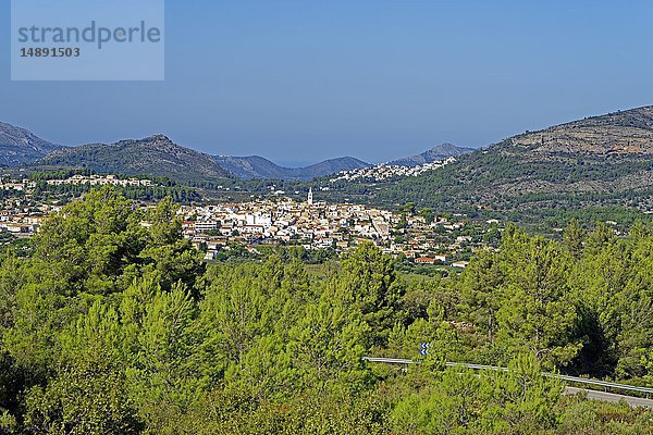 Parcent  Provinz Alicante  Spanien  Europa