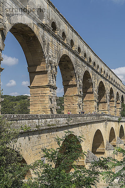 Pont du Gard in Vers-Pont-du-Gard  Frankreich