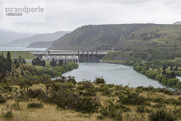 Aviemore-Damm in Otago  Neuseeland