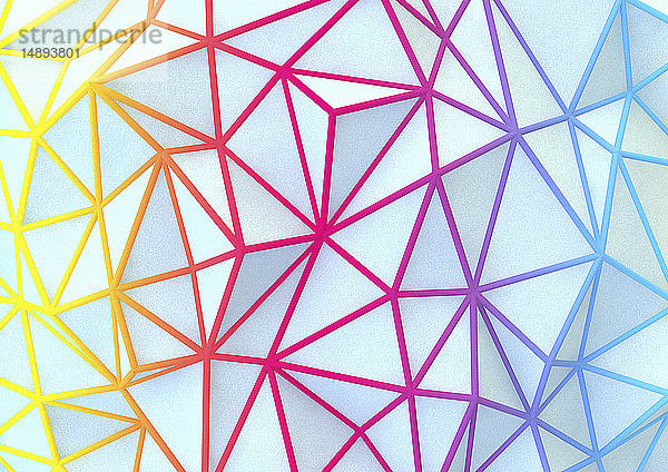 Mehrfarbiges abstraktes Netzmuster