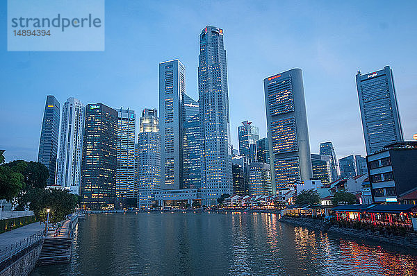 Asien  Singapur  Boat Quay