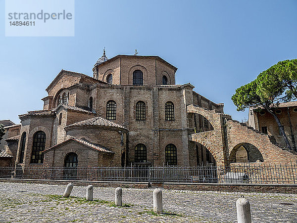 Italien  Emilia Romagna  Ravenna  Basilika von San Vitale
