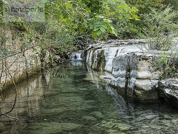 Italien  Emilia Romagna  Premilcuore  Sega Falls