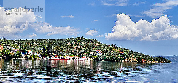 Europa  Griechenland  Provinz Thessalien  Bezirk Magnesia  Halbinsel Pelion  Golf von Pagasitikos  Insel Trikeri - Cicineto