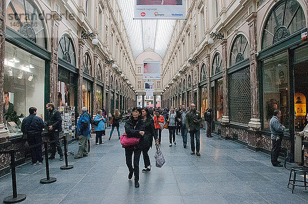 Europa  Belgien  Brüssel  Königliche Galerie von Saint Hubert