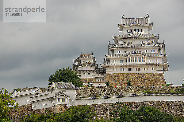 Asien  Japan  Region Kansai  Himeji  Burg Himeji