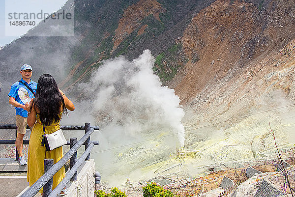 Asien  Japan  Hakone  Owakudani-Geysir