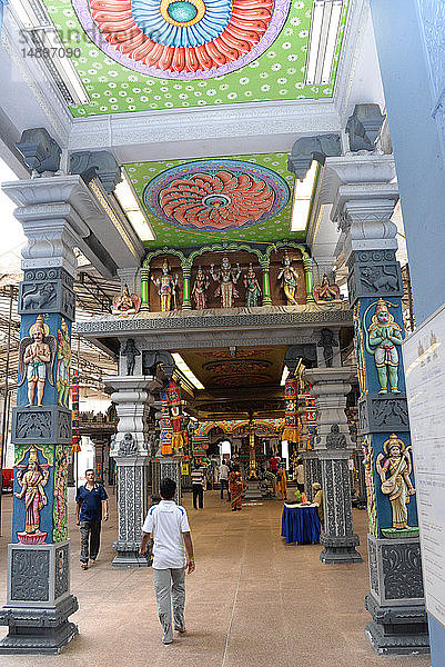Asien  Singapur  Sri Veeramakaliamman-Tempel