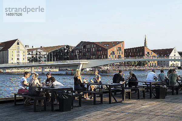 Dänemark  Copenaghen  Stadtbild von Ofelia Plads