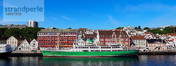 Europa  Norwegen  Provinz Rogaland; Hafen von Stavanger. Stavanger ist die drittgrößte Stadt Norwegens und das Zentrum der Ölindustrie des Landes.
