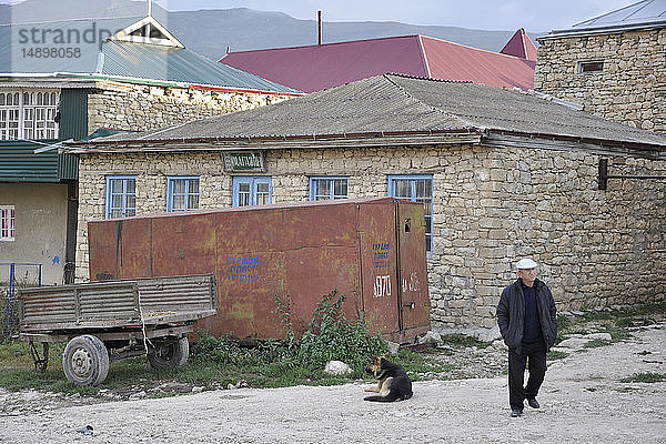 Russland  Dagestan  Dorf Kubatschi  Alltagsleben
