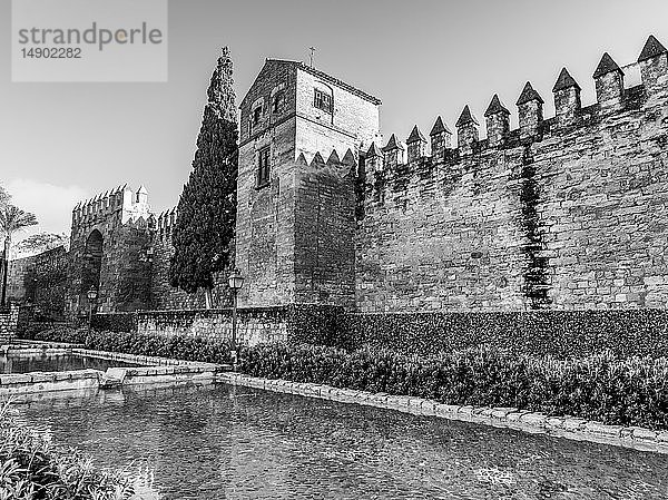 Römische Mauern von Cordoba; Cordoba  Andalusien  Spanien