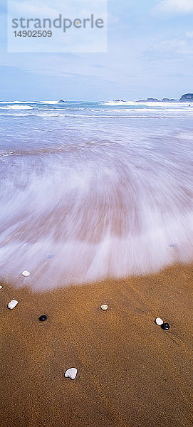 Whitepark Bay  Co Antrim  Irland