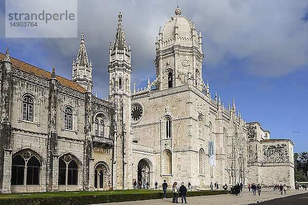 Jeronimos-Kloster; Lissabon  Region Lisboa  Portugal