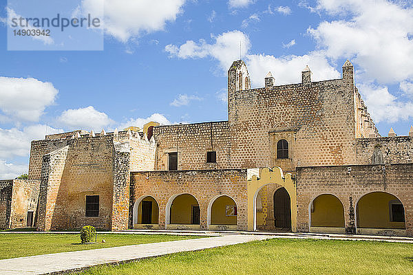 Kloster von San Bernadino de Siena  erbaut 1552-1560; Valladolid  Yucatan  Mexiko