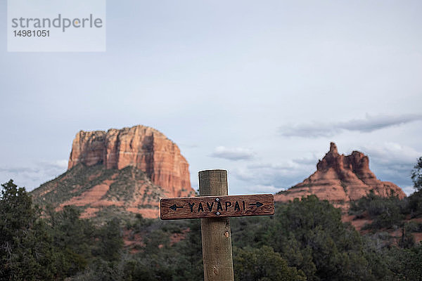 Malerische Landschaften  Sedona  Arizona  USA