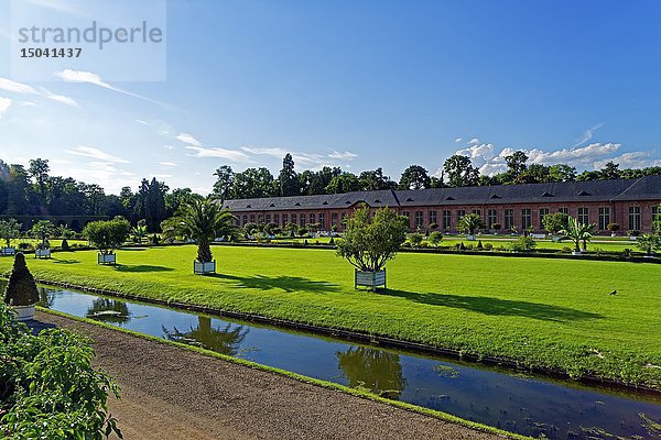 Orangerie  Schloss Schwetzingen  Schwetzingen  Baden Württemberg  Deutschland  Europa