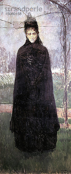 Virginia Oldoini (1837-99) Gräfin von Castiglione  Erinnerung an 1893   1914. Künstler: Jacques Emile Blanche