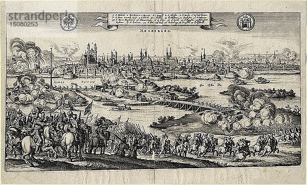 Die kaiserliche Armee unter Johann Tserclaes Graf von Tilly stürmt Magdeburg und setzt es in Brand  1637.