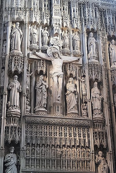 St. Alban's Cathedral  St. Alban's  Hertfordshire  England  Vereinigtes Königreich  4/6/10. Schöpfer: Ethel Davies.