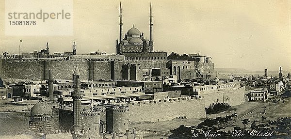 Kairo - Die Zitadelle   ca. 1918-c1939. Schöpfer: Unbekannt.