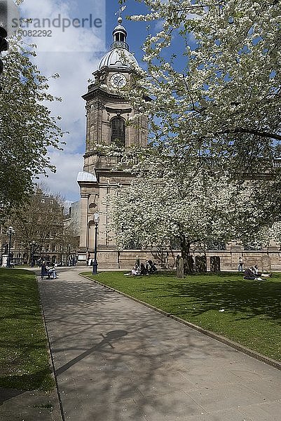 St. Philip's Kathedrale in Birmingham  B'ham  2009. Schöpfer: Ethel Davies.