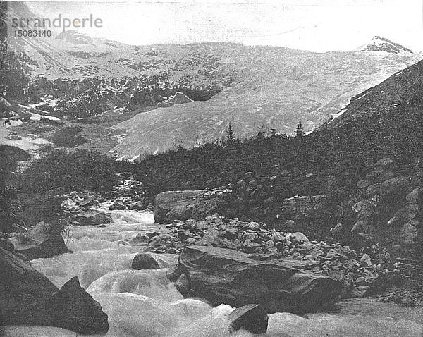 Großer Gletscher  Selkirk Mountains  Kanada  um 1900. Schöpfer: Unbekannt.