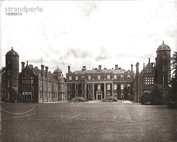 Cobham Hall  Kent  1894. Schöpfer: Unbekannt.