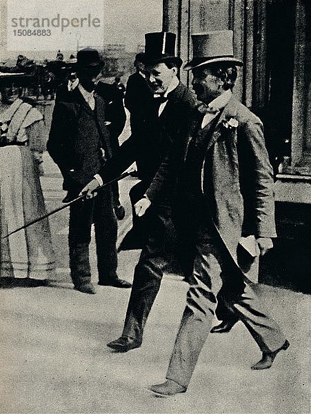 Vereinigung mit Lloyd George   um 1906  (1945). Schöpfer: Unbekannt.