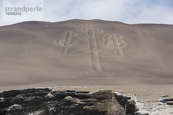 Kandelaber  Paracas  Peru  2015. Schöpfer: Luis Rosendo.