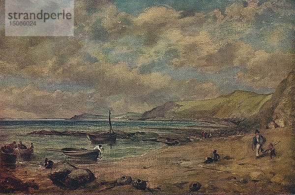 Chesil Beach   spätes 18. - frühes 19. Jahrhundert  (1943). Schöpfer: John Constable.