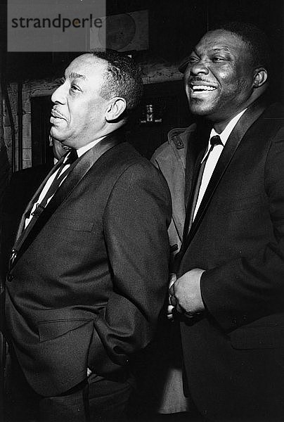 Cat Anderson und Johnny Hodges  Duke Ellington Band  1962. Schöpfer: Brian Foskett.