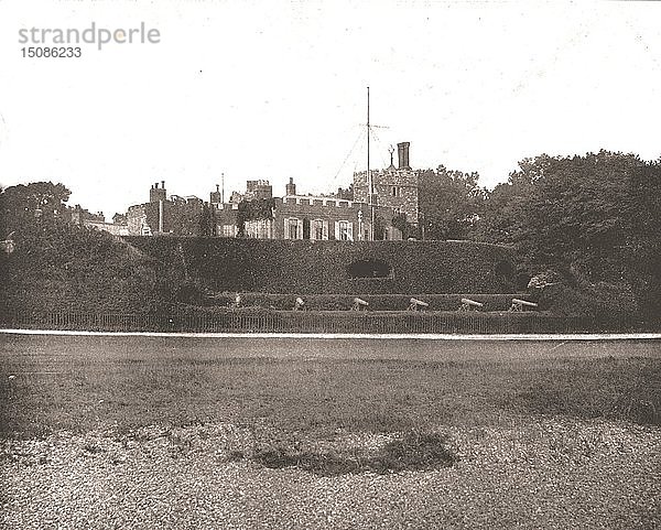 Walmer Castle  Kent  1894. Schöpfer: Unbekannt.