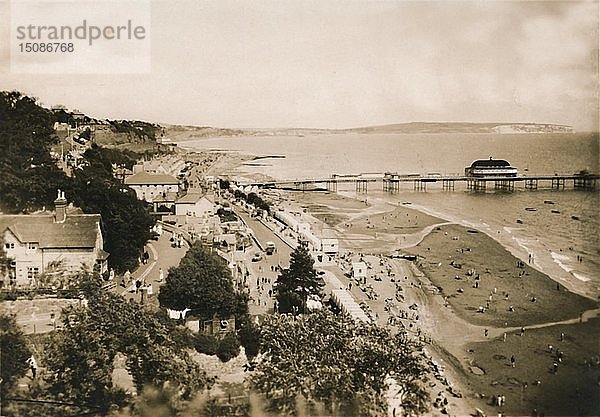 Shanklin  I.W.  von Rylstone aus   um 1920. Schöpfer: Unbekannt.