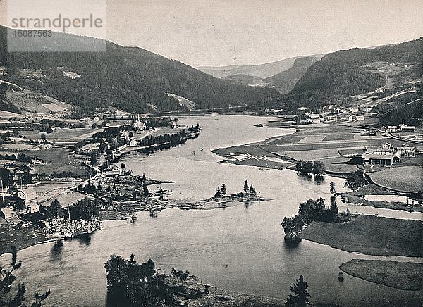 Bagn  Valdres   1914. Schöpfer: Unbekannt.