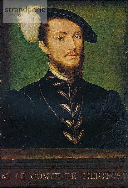 Der Herzog von Etampes  1536-1540  (1930). Schöpfer: Corneille de Lyon.