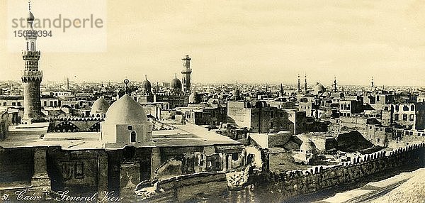 Kairo - Gesamtansicht   ca. 1918-c1939. Schöpfer: Unbekannt.