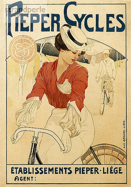 Pieper-Zyklen  1900. Künstler: Berchmans  Émile (1867-1947)