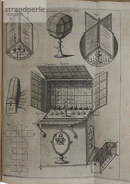 Ars magna lucis et umbrae  1646. Schöpfer: Kircher  Athanasius (1602-1680).