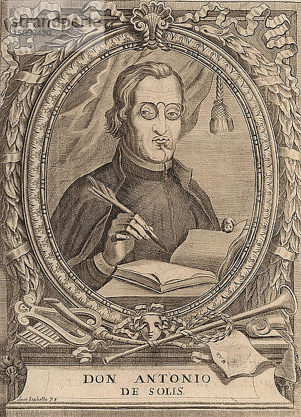 Antonio de Solís y Ribadeneyra (1610-1686). Schöpfer: Anonym.