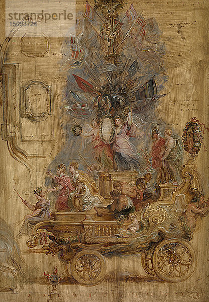 Der Triumphwagen von Kallo  1638. Schöpfer: Rubens  Pieter Paul (1577-1640).